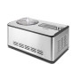 Caso , Ice Cream and Yogurt Maker , IceCreamer , Power 180 W , Capacity 2 L , Stainless steel