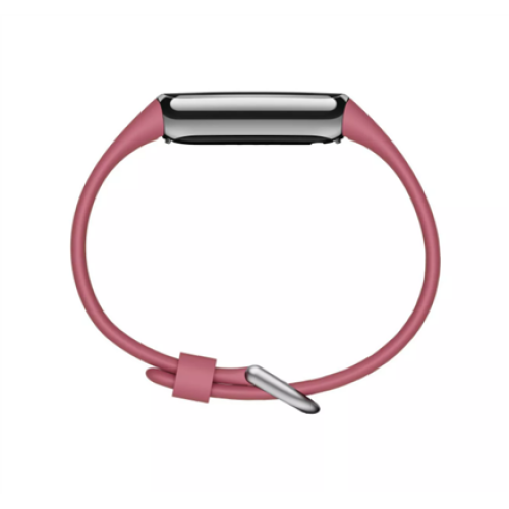 Fitbit Luxe Fitness tracker, Touchscreen, Heart rate monitor, Activity monitoring 24/7, Waterproof, Bluetooth, Platinum/Orchide