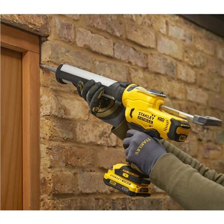 Stanley , 18V V20 Caulk Gun (Tool Only) , SFMCE600B-XJ