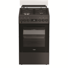 Whirlpool Cooker , W5G8LMSWTA , Hob type Gas , Oven type Electric , Anthracite , Width 50 cm , Depth 60 cm , 60 L Whirlpool Cooker , W5G8LMSWTA , Hob type Gas , Oven type Electric , Anthracite , Width 50 cm , Depth 60 cm , 60 L