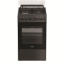 Whirlpool Cooker , W5G8LMSWTA , Hob type Gas , Oven type Electric , Anthracite , Width 50 cm , Depth 60 cm , 60 L