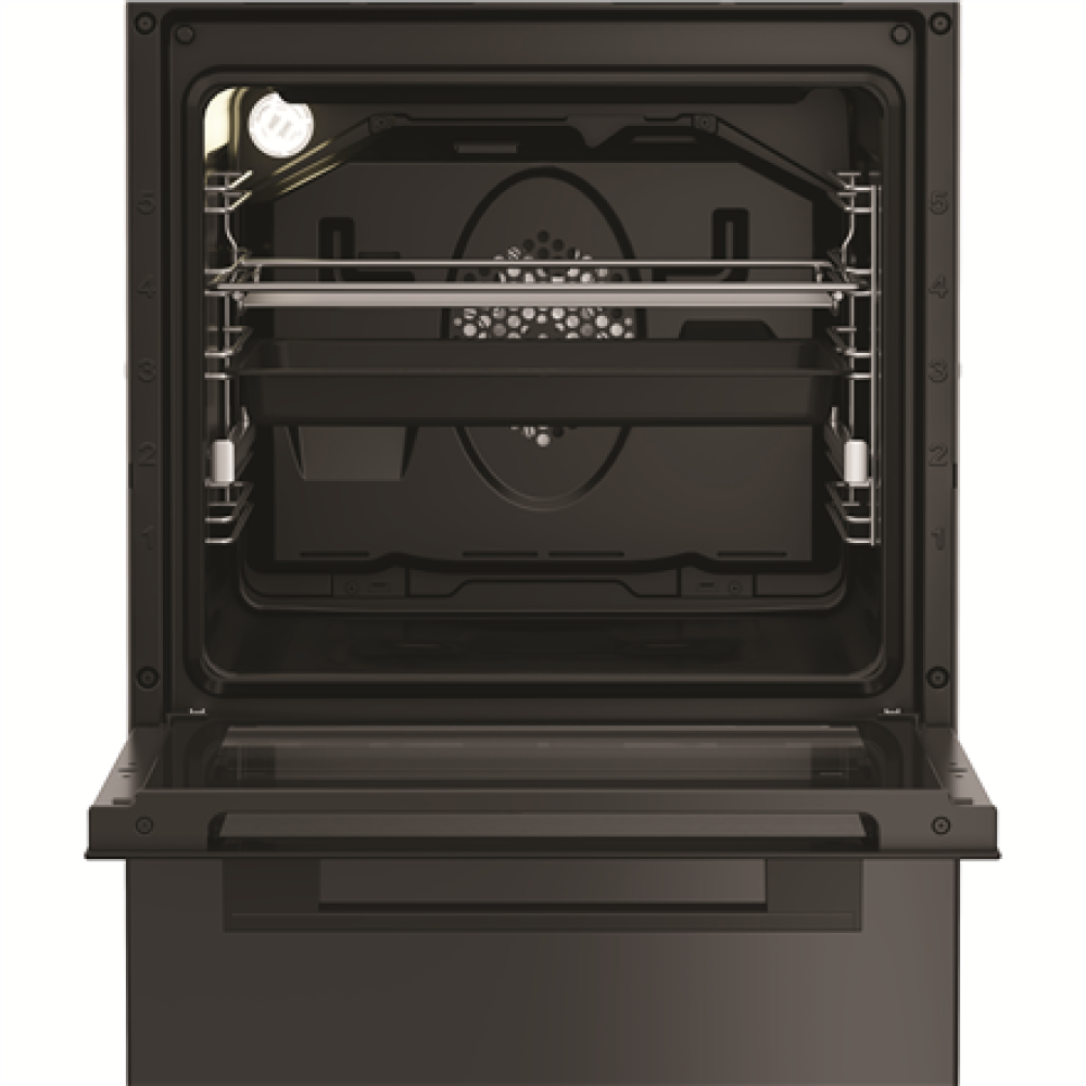 Whirlpool Cooker , W5G8LMSWTA , Hob type Gas , Oven type Electric , Anthracite , Width 50 cm , Depth 60 cm , 60 L