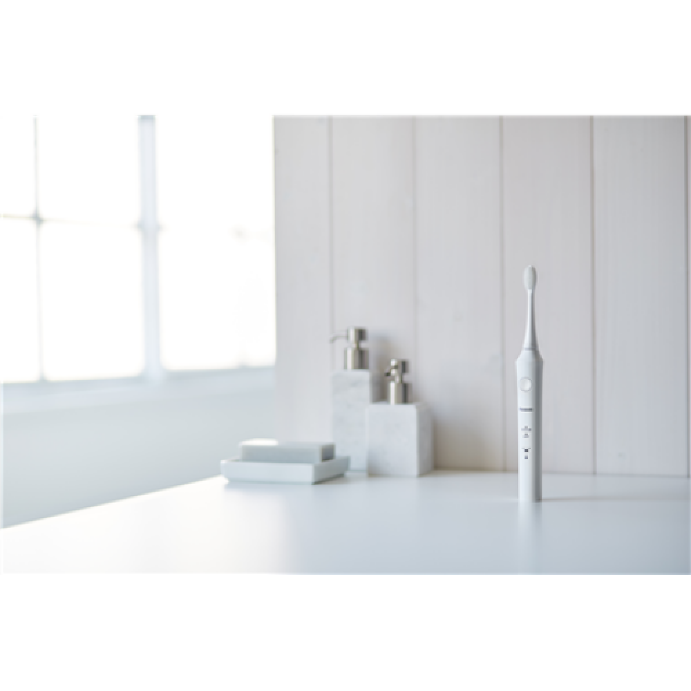 Panasonic , Toothbrush , EW-DL83 , Rechargeable , For adults , Number of brush heads included 3 , Number of teeth brushing modes 2 , Sonic technology , White