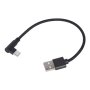 Cablexpert , Angled USB Type-C charging and data cable , CC-USB2-AMCML-0.2M