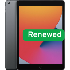 Apple , RENEW , Grade B , iPad 8th Gen 10.2 , Gray , Retina , A12 Bionic Chip , 3 GB , 32 GB , Wi-Fi , iPadOS , 18