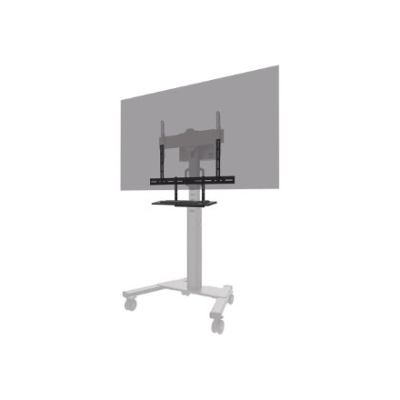 Neomounts Floor stand , AV40-500BL Keyboard Shelf Kit , Height adjustment , 43-110 , Maximum weight (capacity) 2.5 kg , Black