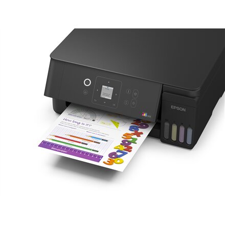 Epson EcoTank , L3361 , Inkjet , Colour , Multifuction Printer , A4 , Wi-Fi , Black