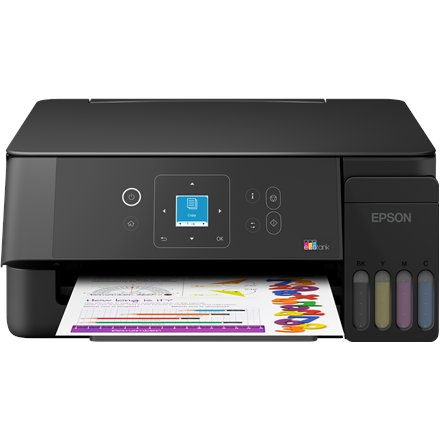 Epson EcoTank , L3361 , Inkjet , Colour , Multifuction Printer , A4 , Wi-Fi , Black