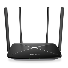 AC1200 Wireless Dual Band Gigabit Router , AC12G , 802.11ac , 300+867 Mbit/s , 10/100/1000 Mbit/s , Ethernet LAN (RJ-45) ports 3 , Mesh Support No , MU-MiMO No , No mobile broadband , Antenna type 4xFixed , No