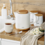 Adler Electric Kettle , AD 1304 , Electric , 1200 W , 1 L , Ceramic , 360° rotational base , White