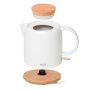 Adler Electric Kettle , AD 1304 , Electric , 1200 W , 1 L , Ceramic , 360° rotational base , White