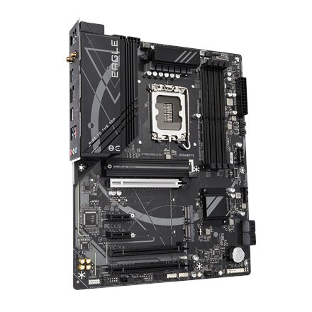 Gigabyte Z790 EAGLE AX , Processor family Intel , Processor socket LGA1700 , DDR5 DIMM , Supported hard disk drive interfaces SATA, M.2 , Number of SATA connectors 4