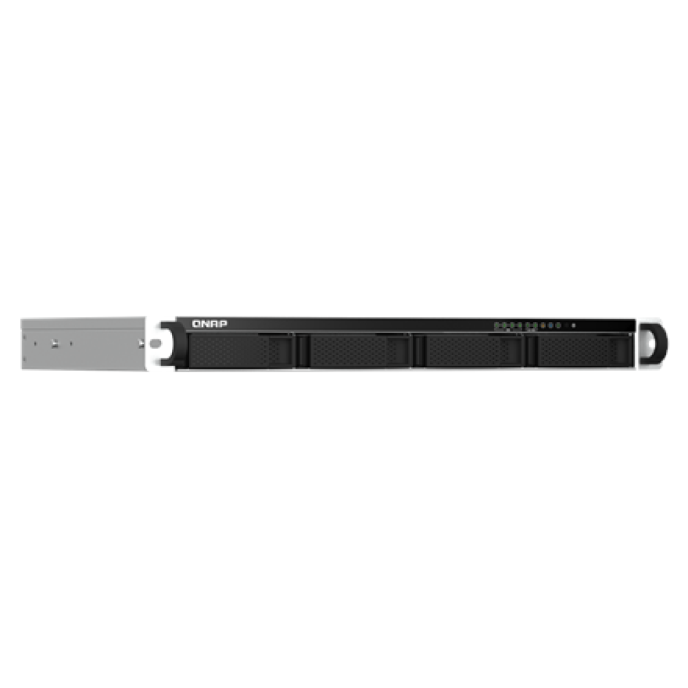 QNAP 1U Short depth rackmount 2.5GbE NAS , TS-464eU-8G , Intel Celeron , N5095 , 8 GB
