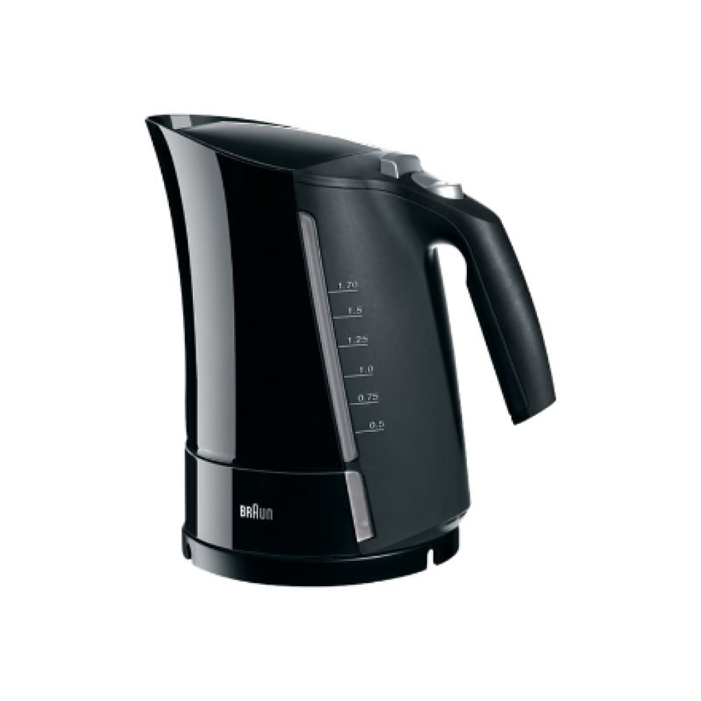 Braun , Kettle , WK500BK Multiquick 5 , Standard , 3000 W , 1.7 L , Plastic , 360° rotational base , Black