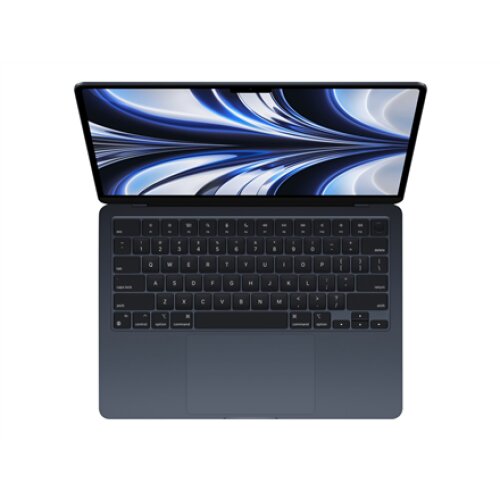 Apple , MacBook Air , Midnight , 13.6 , IPS , 2560 x 1664 , Apple M2 , 8 GB , Solid-state drive capacity 256 GB , Apple M2 8-core GPU , Without ODD , macOS , 802.11ax , Bluetooth version 5.0 , Keyboard language Swedish , Keyboard backlit , Warranty 12 mon