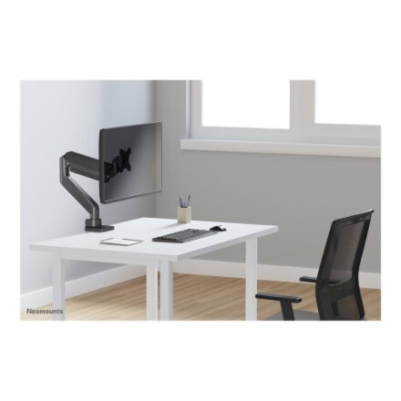 Neomounts Desk Mount , DS70PLUS-450BL1 Monitor Arm , Adjustable Height, Rotate, Tilt, Swivel , 17-49 , Maximum weight (capacity) 18 kg , Black