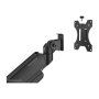 Neomounts Desk Mount , DS70PLUS-450BL1 Monitor Arm , Adjustable Height, Rotate, Tilt, Swivel , 17-49 , Maximum weight (capacity) 18 kg , Black
