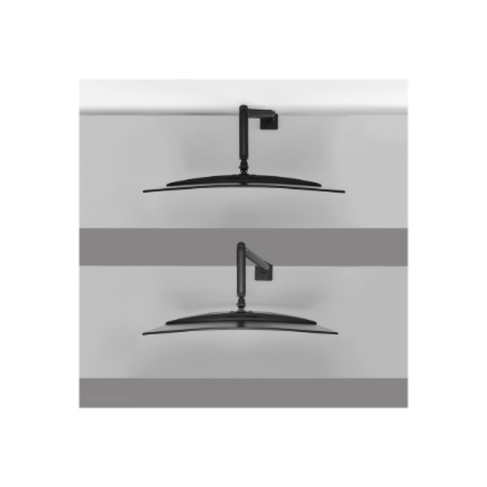 Neomounts Desk Mount , DS70PLUS-450BL1 Monitor Arm , Adjustable Height, Rotate, Tilt, Swivel , 17-49 , Maximum weight (capacity) 18 kg , Black
