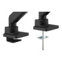 Neomounts Desk Mount , DS70PLUS-450BL1 Monitor Arm , Adjustable Height, Rotate, Tilt, Swivel , 17-49 , Maximum weight (capacity) 18 kg , Black