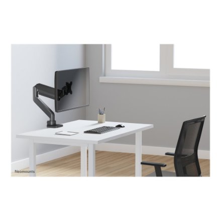 Neomounts Desk Mount , DS70PLUS-450BL1 Monitor Arm , Adjustable Height, Rotate, Tilt, Swivel , 17-49 , Maximum weight (capacity) 18 kg , Black