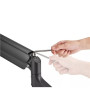 Neomounts Desk Mount , DS70PLUS-450BL1 Monitor Arm , Adjustable Height, Rotate, Tilt, Swivel , 17-49 , Maximum weight (capacity) 18 kg , Black