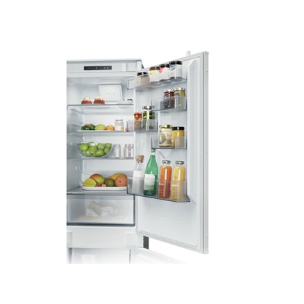Candy Refrigerator , ECNBQL3518EV , Energy efficiency class E , Built-in , Combi , Height 177.3 cm , Fridge net capacity 194 L , Freezer net capacity 74 L , 35 dB , White