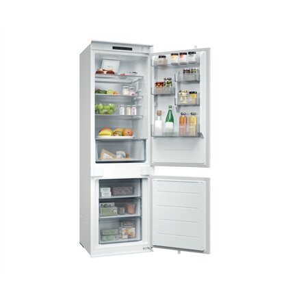 Candy Refrigerator , ECNBQL3518EV , Energy efficiency class E , Built-in , Combi , Height 177.3 cm , Fridge net capacity 194 L , Freezer net capacity 74 L , 35 dB , White