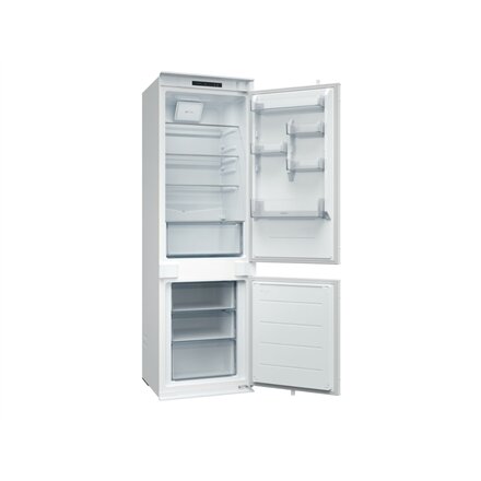 Candy Refrigerator , ECNBQL3518EV , Energy efficiency class E , Built-in , Combi , Height 177.3 cm , Fridge net capacity 194 L , Freezer net capacity 74 L , 35 dB , White