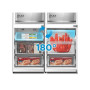 Midea Refrigerator , MDRB548MME46 , Energy efficiency class E , Free standing , Combi , Height 186 cm , No Frost system , Fridge net capacity 271 L , Freezer net capacity 130 L , 35 dB , Grey