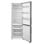 Midea Refrigerator , MDRB548MME46 , Energy efficiency class E , Free standing , Combi , Height 186 cm , No Frost system , Fridge net capacity 271 L , Freezer net capacity 130 L , 35 dB , Grey
