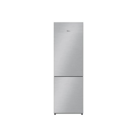 Midea Refrigerator , MDRB548MME46 , Energy efficiency class E , Free standing , Combi , Height 186 cm , No Frost system , Fridge net capacity 271 L , Freezer net capacity 130 L , 35 dB , Grey