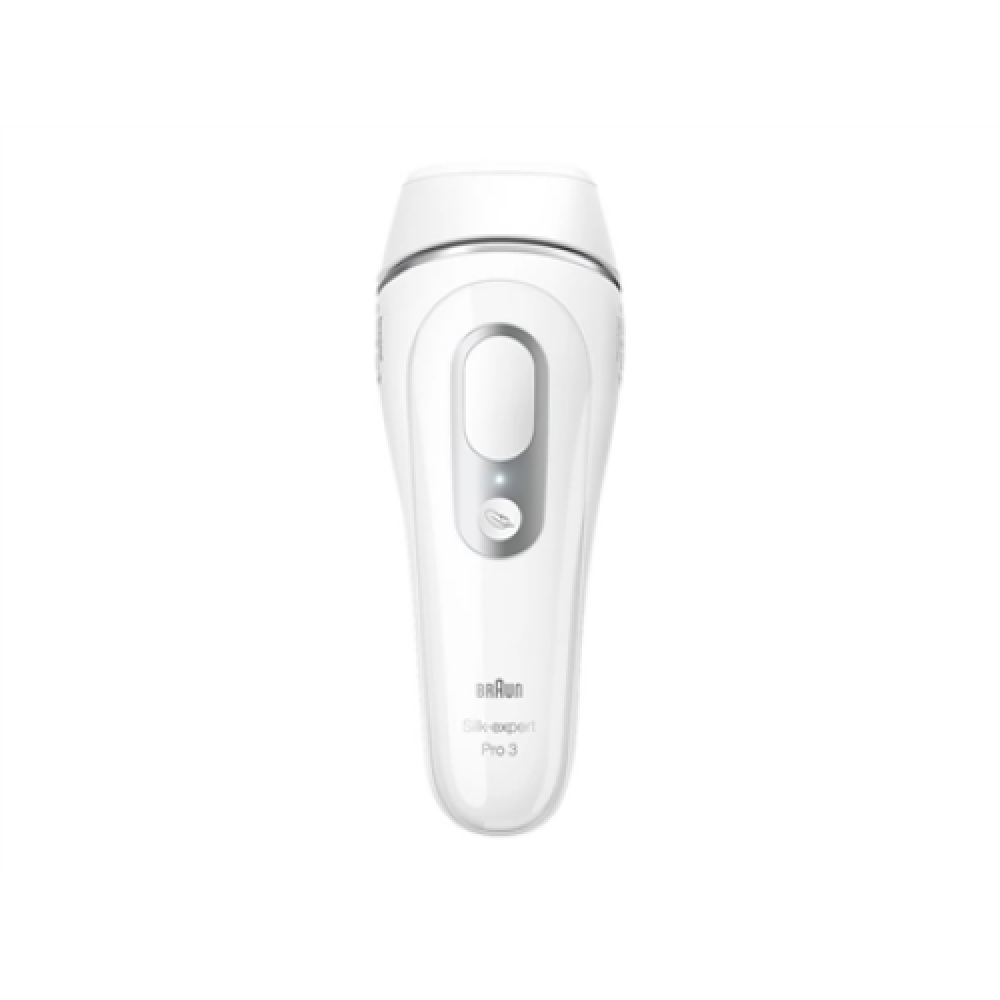 Braun , Epilator , PL3133 Silk-expert Pro 3 IPL , Bulb lifetime (flashes) 300.000 , Number of power levels 3 , Silver/White