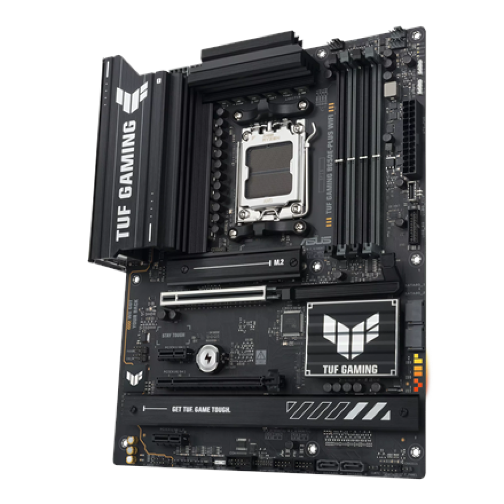 Asus TUF GAMING B650E-PLUS WIFI , Processor family AMD , Processor socket AM5 , DDR5 , Supported hard disk drive interfaces SATA, M.2 , Number of SATA connectors 4
