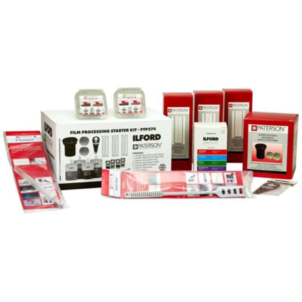 Ilford , Film Starter Kit with Paterson Tank , PTP574