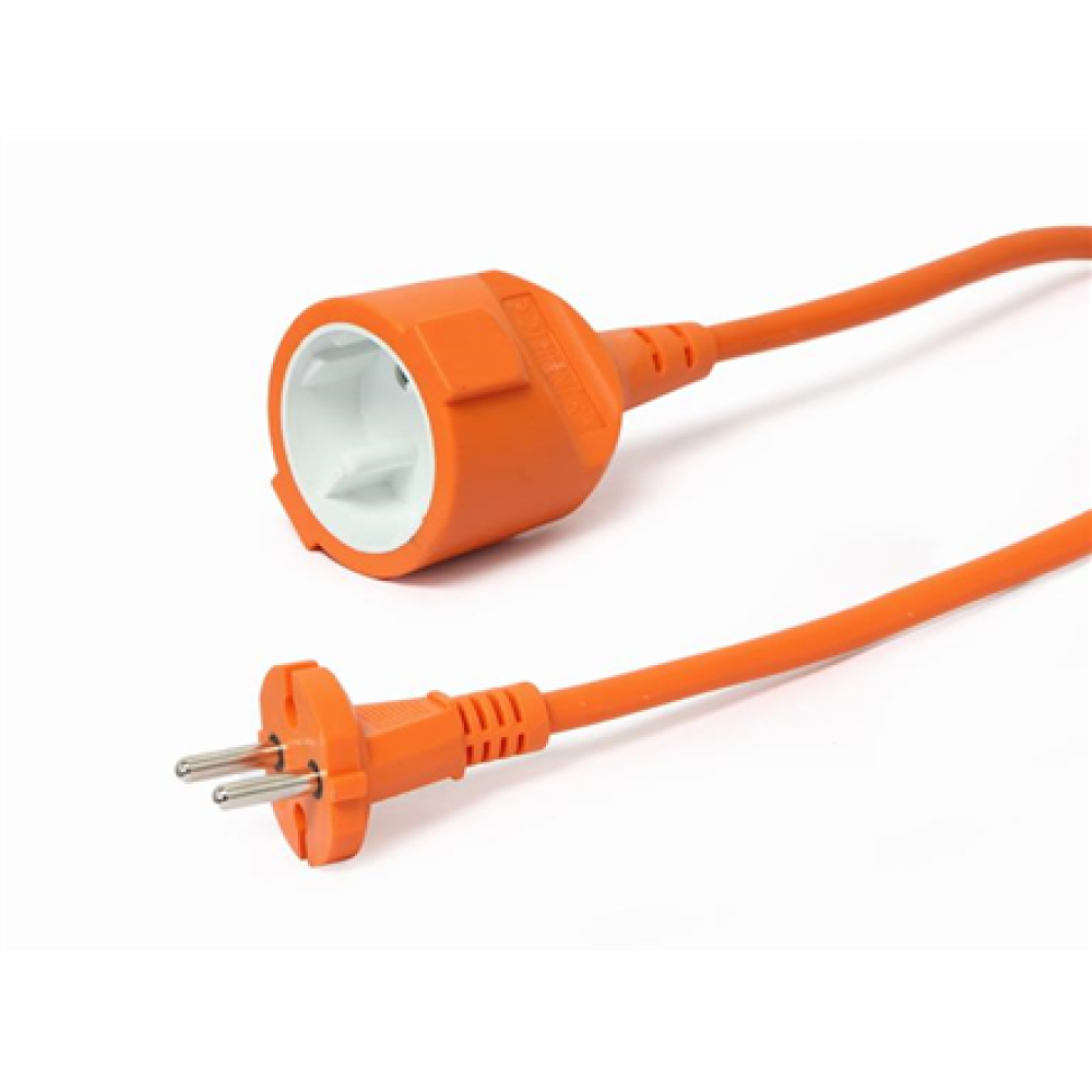 Cablexpert , Power extension cord, 20 m , PC-186XOD-O-20M , Cord , Orange