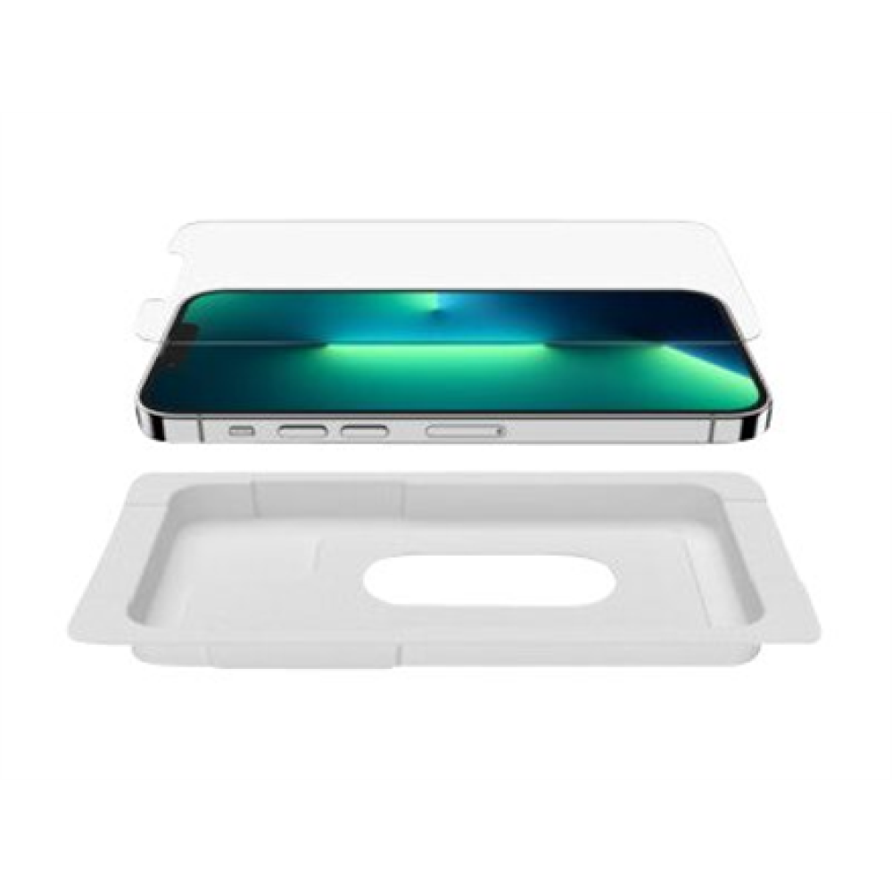 Belkin , ScreenForce Pro Tempered Glass Anti-Microbial Screen Protection , Apple , iPhone 14/13/13 Pro , Tempered glass , Transparent