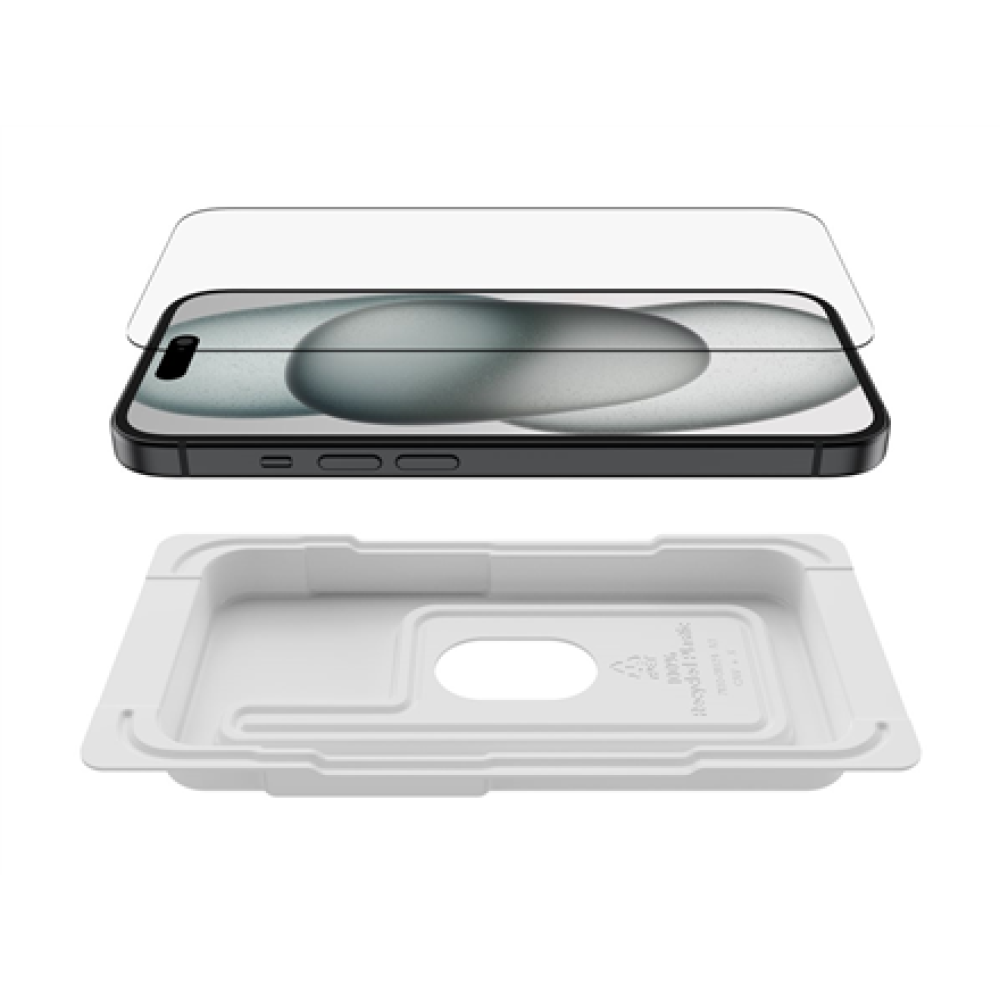 Belkin , ScreenForce Pro Tempered Glass Anti-Microbial Screen Protection , Apple , iPhone 14/13/13 Pro , Tempered glass , Transparent