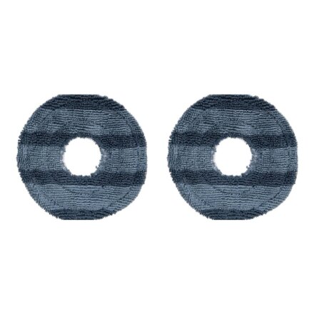 Anker Eufy , 2-Pack Vacuum Mop Replacement Pads, Compatible C20 Series Robot Vacuums , Gray/Blue