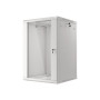 Lanberg , Rack cabinet 19 wall-mount 18U/600x600 (flat pack) , WF01-6618-10S , Grey