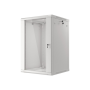 Lanberg , Rack cabinet 19 wall-mount 18U/600x600 (flat pack) , WF01-6618-10S , Grey