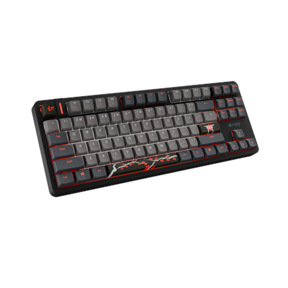 Fury Kanabo K6 , Gaming Keyboard , Wired , US , Linear , Black/Gray