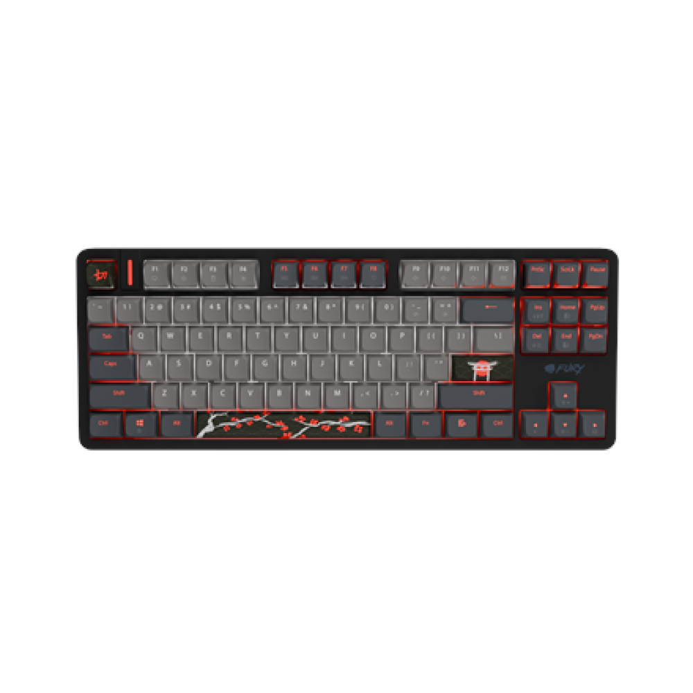 Fury Kanabo K6 , Gaming Keyboard , Wired , US , Linear , Black/Gray