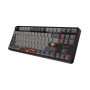 Fury Kanabo K6 , Gaming Keyboard , Wired , US , Linear , Black/Gray
