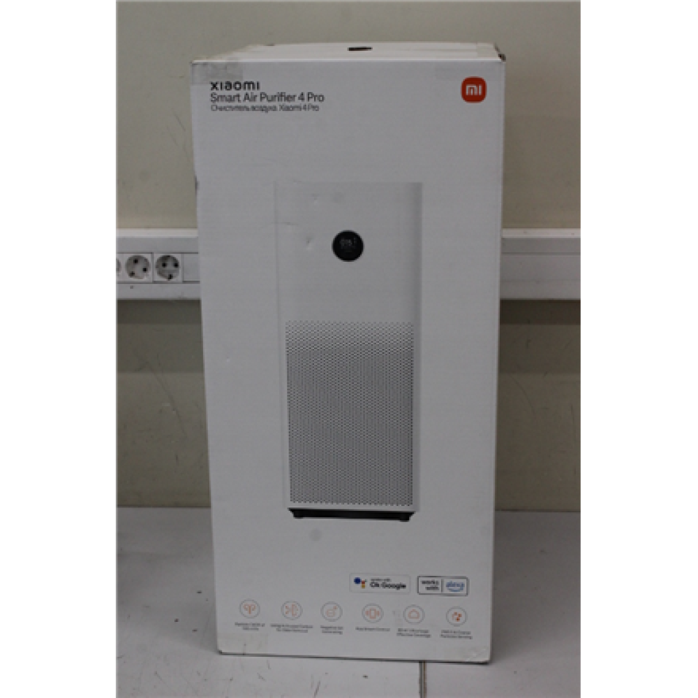 SALE OUT. Xiaomi Smart Air Purifier 4 Pro , Xiaomi , Smart Air Purifier , 4 Pro , Air Purifier , Suitable for rooms up to 35–60 m² , Power 50 W , White , DEMO, LIGHT SCRATCHES, BLUE STAIN ON SIDE