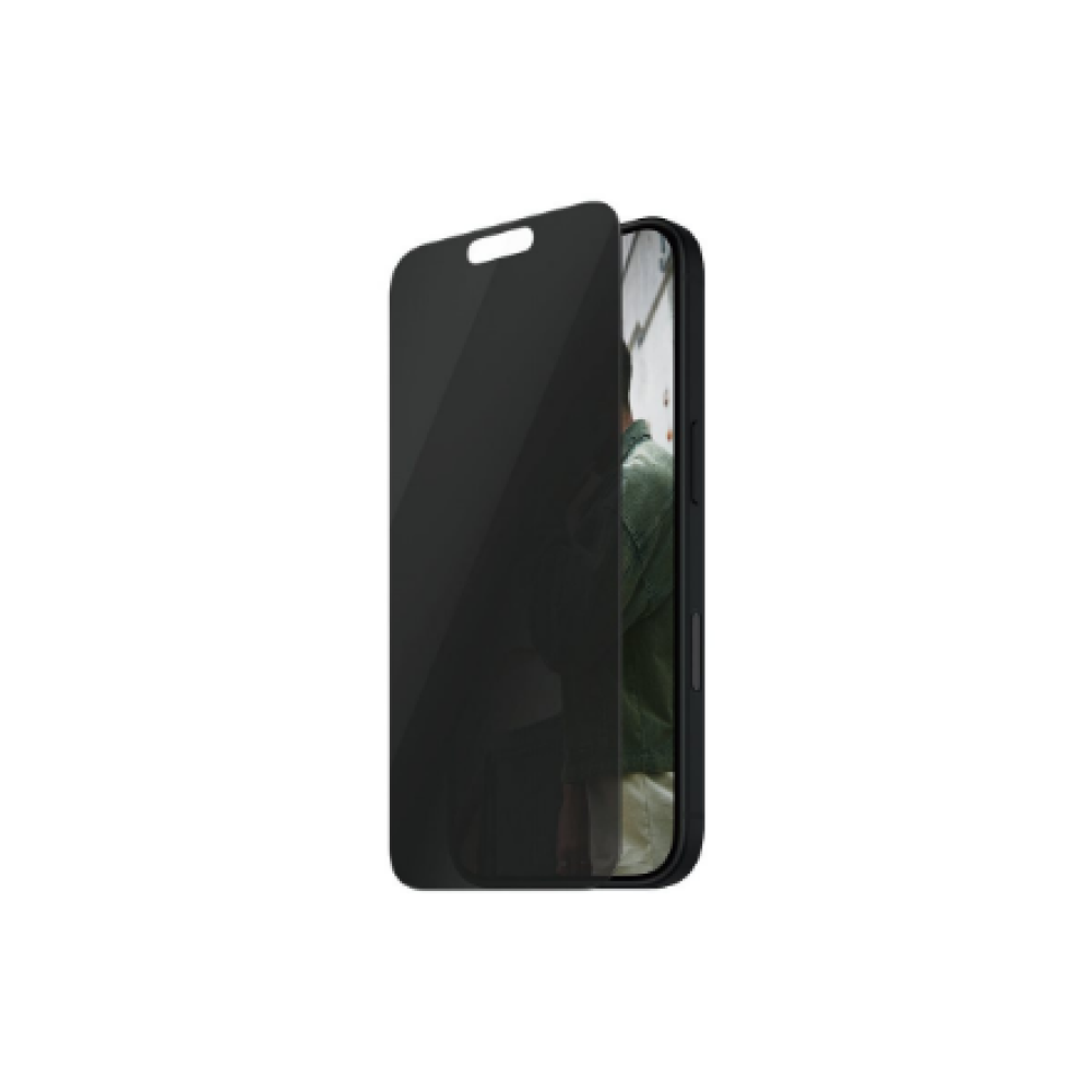 PanzerGlass Screen protector , Apple , iPhone 16 , Glass , Black , Ultra-Wide Fit