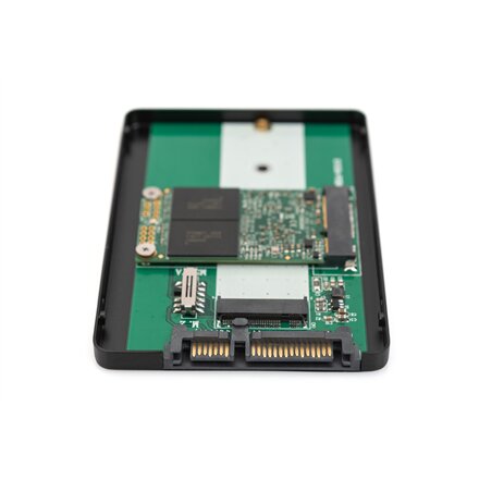 Digitus 2.5 SATA HDD Enclosure M.2 or mSATA , DA-71118