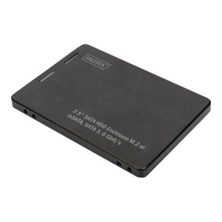 Digitus 2.5 SATA HDD Enclosure M.2 or mSATA , DA-71118