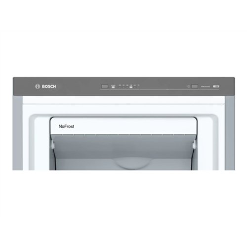 Bosch , GSN33VLEP , Freezer , Energy efficiency class E , Upright , Free standing , Height 176 cm , Total net capacity 225 L , No Frost system , Stainless Steel
