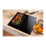 Gorenje , Hob , IS646BG , Induction , Number of burners/cooking zones 4 , Slider , Timer , Black , Display