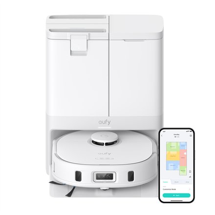 Anker Eufy , Robot Vacuum Cleaner , X10 Pro Omni , Wet&Dry , 5200 mAh , Dust capacity 2.5 L , 8000 Pa , White